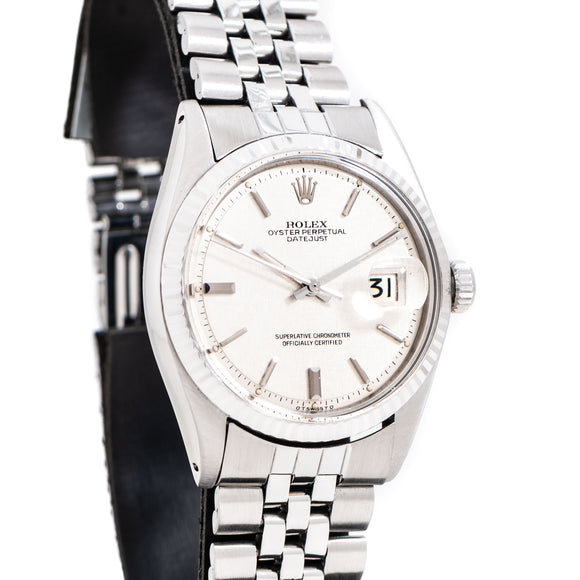 vintage rolex datejust ww dial shot