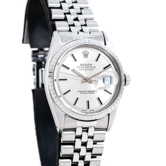 vintage rolex datejust ww dial shot
