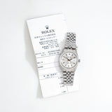 1964 vintage rolex datejust ww dial shot, papers