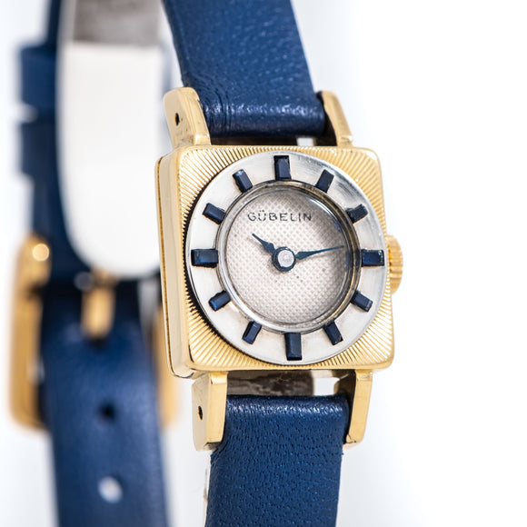 1960's Vintage Gübelin Ladies Sized Watch in Solid 18k Yellow Gold ( #14795)