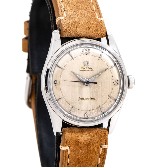 1954 Vintage Omega Seamaster Ref. 2869 1 SC Stainless Steel Watch (# 15573)