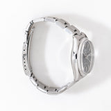 vintage rolex air king blue case shot