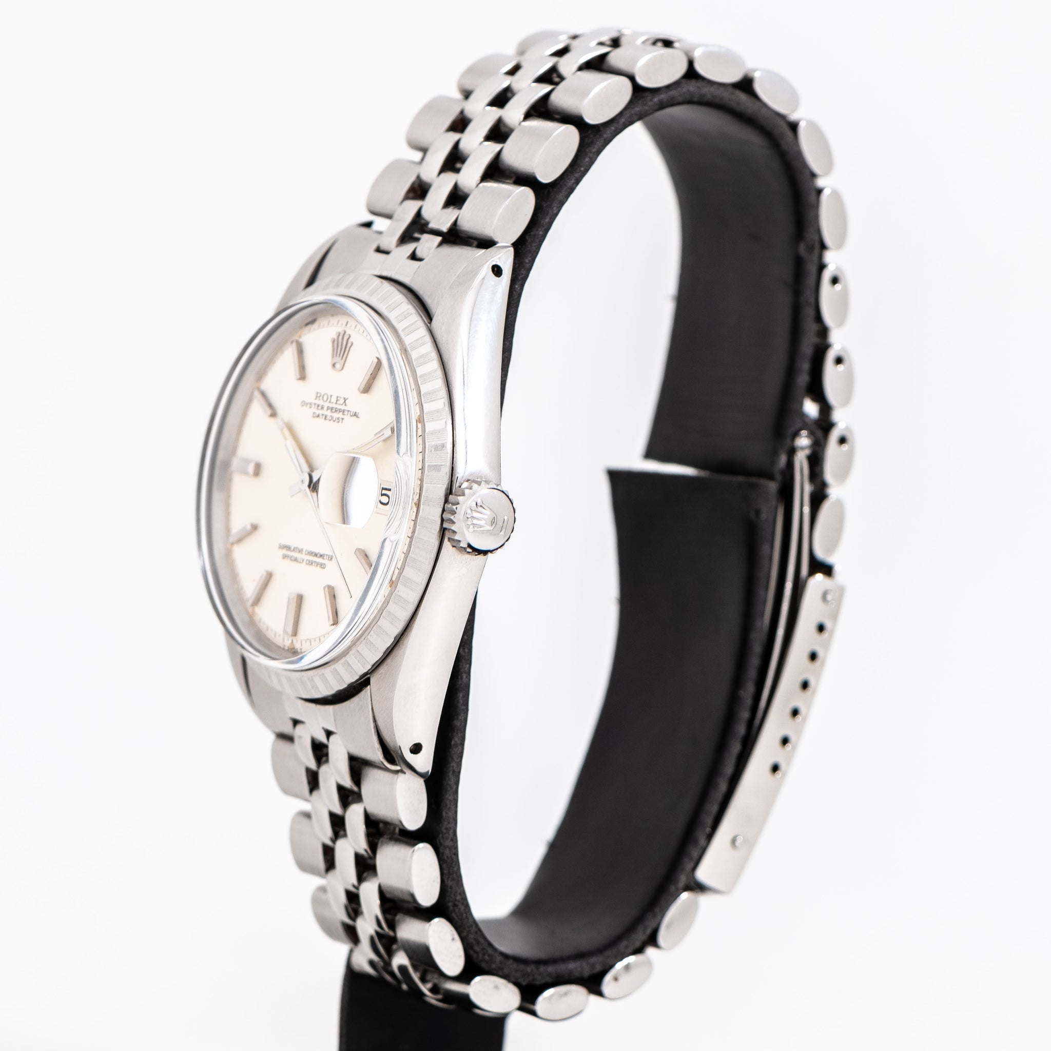 1971 Vintage Rolex Datejust Ref. 1603 Stainless Steel Watch 