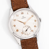 vintage omega stainless steel ww dial shot, additional