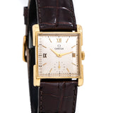 vintage omega square shaped watch