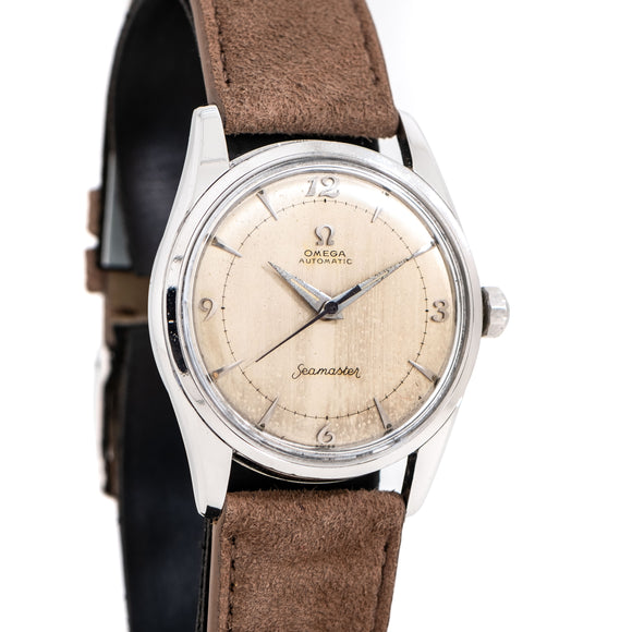 vintage omega seamaster ss watch