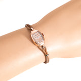 vintage hamilton ladies ww rose gold, wrist shot