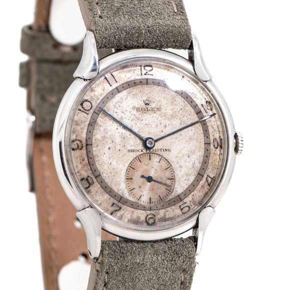 1946 Vintage Rolex Ref. 4498 Stainless Steel Watch  (# 14809)