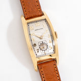 vintage hamilton linwood watch, dial shot