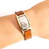 vintage hamilton linwood watch, wrist shot