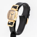 vintage hamilton russel watch, crown shot