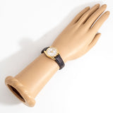 vintage omega ladies seamaster watch, wrist shot overview