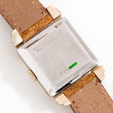 vintage benrus wristwatch, case back