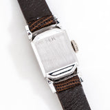 vintage hamilton ladies watch, case back