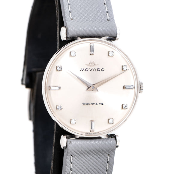 vintage movado tiffany watch 