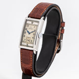 vintage omega tank, crown shot