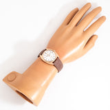 vintage omega constellation rose gold, wrist shot overview