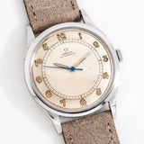 vintage omega automatic, dial shot