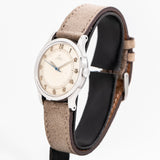 vintage omega automatic, side view