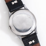 vintage omega stainless steel watch, case back