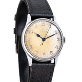 vintage omega stainless steel watch