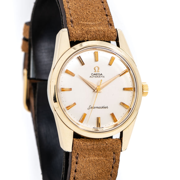 vintage omega seamaster dial shot