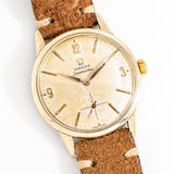 1961 Vintage Omega Seamaster Ref. 14389-61-CSP in 14k Yellow Gold Capped Stainless Steel (# 14829)