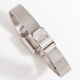 vintage omega ladymatic, clasp shot
