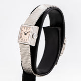 vintage omega ladymatic, side view