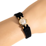 vintage rolex precision ladies, wrist shot close up