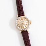vintage rolex ladies watch, on its back