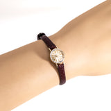 vintage rolex ladies watch, wrist shot