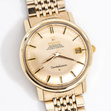 vintage omega constellation yg ww, dial shot