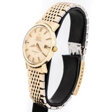 vintage omega constellation yg ww, side view