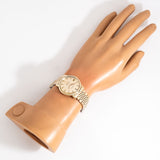 vintage omega constellation yg ww, wrist shot overview