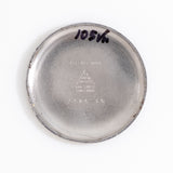 vintage omega jumbo wristwatch, interior case back