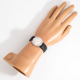 vintage jlc mystery dial shot, wrist shot overview