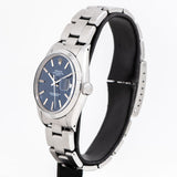 vintage rolex date automatic blue, crown