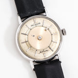 vintage jlc mystery dial automatic ww, on its back
