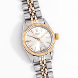 1964 Vintage Rolex Ladies Sized Oyster Perpetual Two-Tone Ref. 6619 in 14k Yellow Gold & Stainless Steel (# 14837)