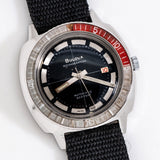 bulova oceanographer ww, dial shot