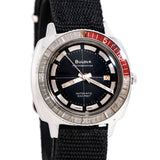 1969 Vintage Bulova Oceanographer Stainless Steel Watch (# 15629)