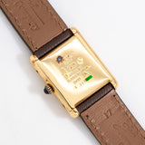 vintage cartier tank must de ww, case back