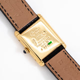 vintage cartier tank must de ww, case back