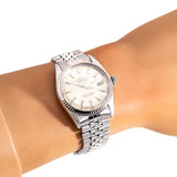 vintage rolex datejust ww 1963, wrist shot