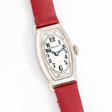 vintage hamilton ladies ww, on its back