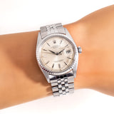 1961 Vintage Rolex Datejust SWISS ONLY Dial Ref. 1603 Watch in Stainless Steel (# 14849)