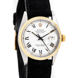 1979 Vintage Rolex Datejust Ref. 16030 "Buckley" Dial 18k Yellow Gold & Stainless Steel Watch (# 15640)