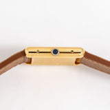 vintage cartier tank must de champagne ww, crown view