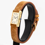 vintage cartier tank must de champagne ww, crown shot